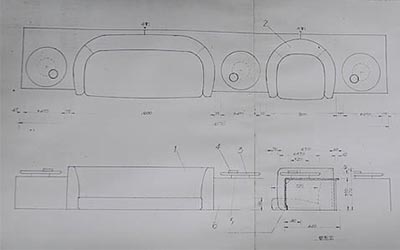 サロン部製作図面