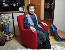 オリジナルソファプリンセスS実際に座っていただいたイメージ1