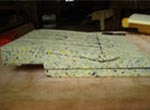 障害者用車シート制作工程1度目 1
